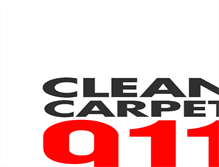 Tablet Screenshot of cleancarpet911.com